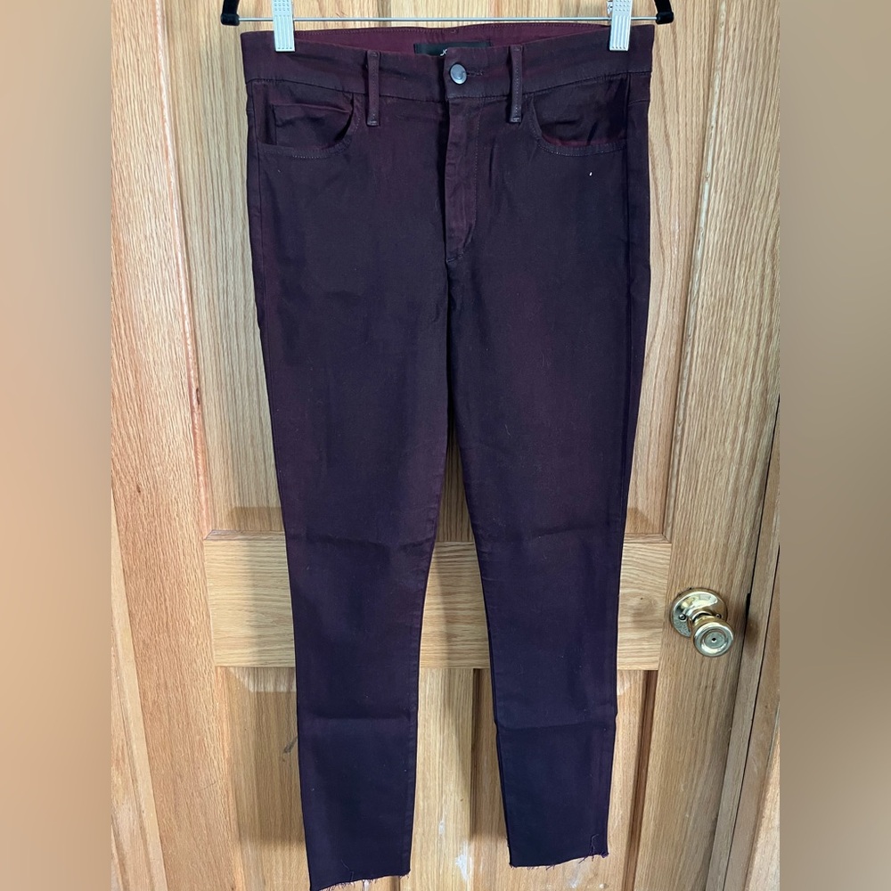 Joe's Jeans Rich Burgundy Denim
